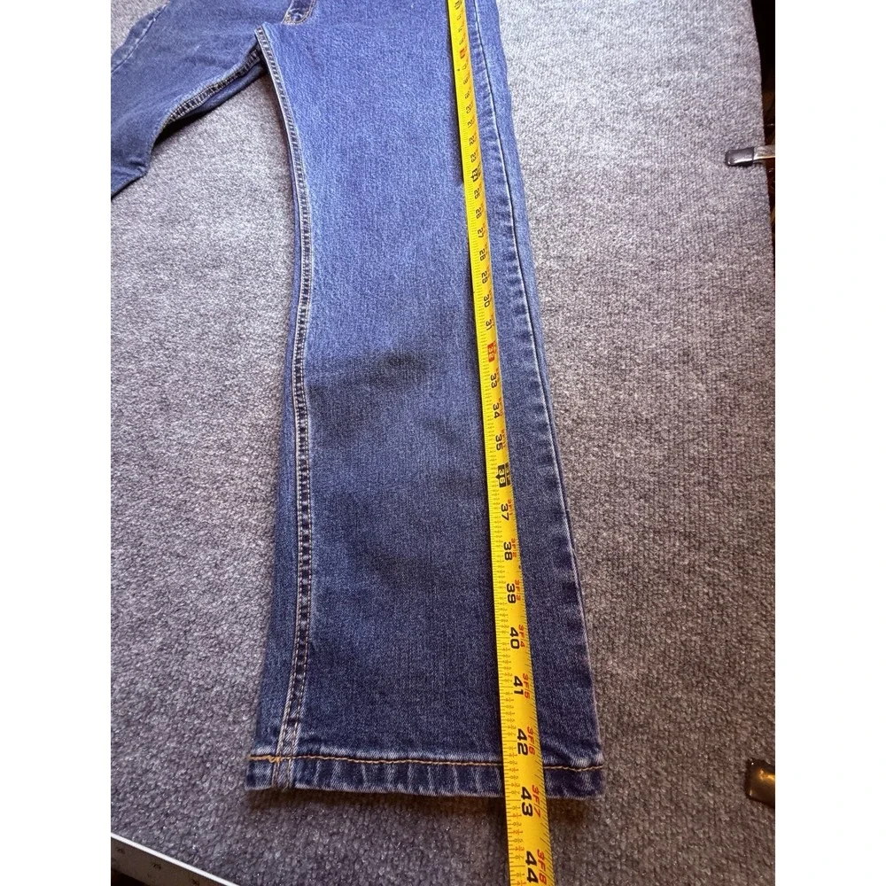 Levis 505 Jeans‎ Men's 36x32 Regular Fit Straight Leg Blue Cotton Denim